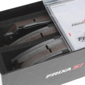 4 649 р. Колодки тормозные передние (4шт.) HANKOOK FRIXA KIA Opirus (2002-2010)  с доставкой в г. Пермь. Увеличить фотографию 2