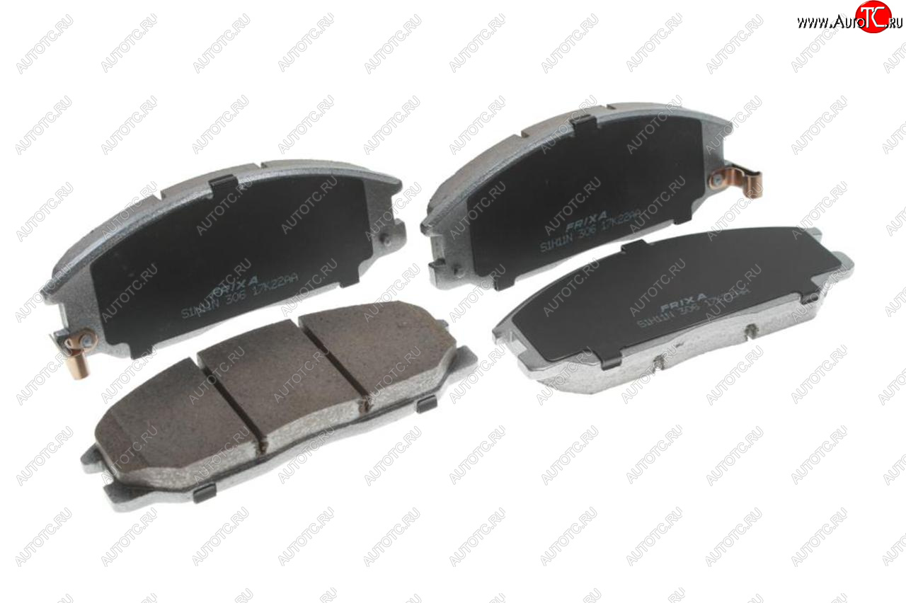 4 649 р. Колодки тормозные передние (4шт.) HANKOOK FRIXA KIA Opirus (2002-2010)  с доставкой в г. Пермь