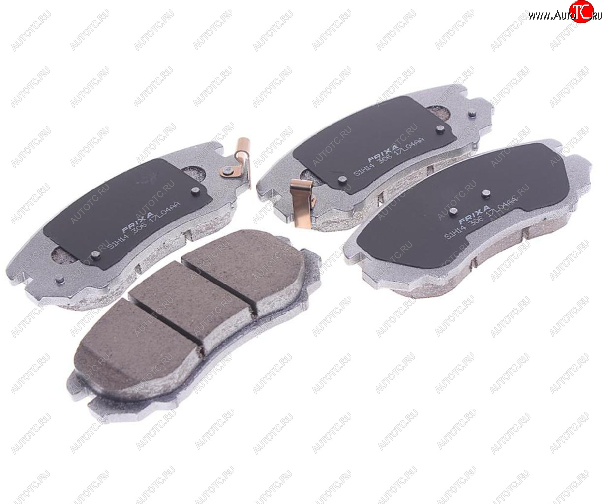 1 499 р. Колодки тормозные передние (4шт.) HANKOOK FRIXA KIA Magentis (2000-2005)  с доставкой в г. Пермь