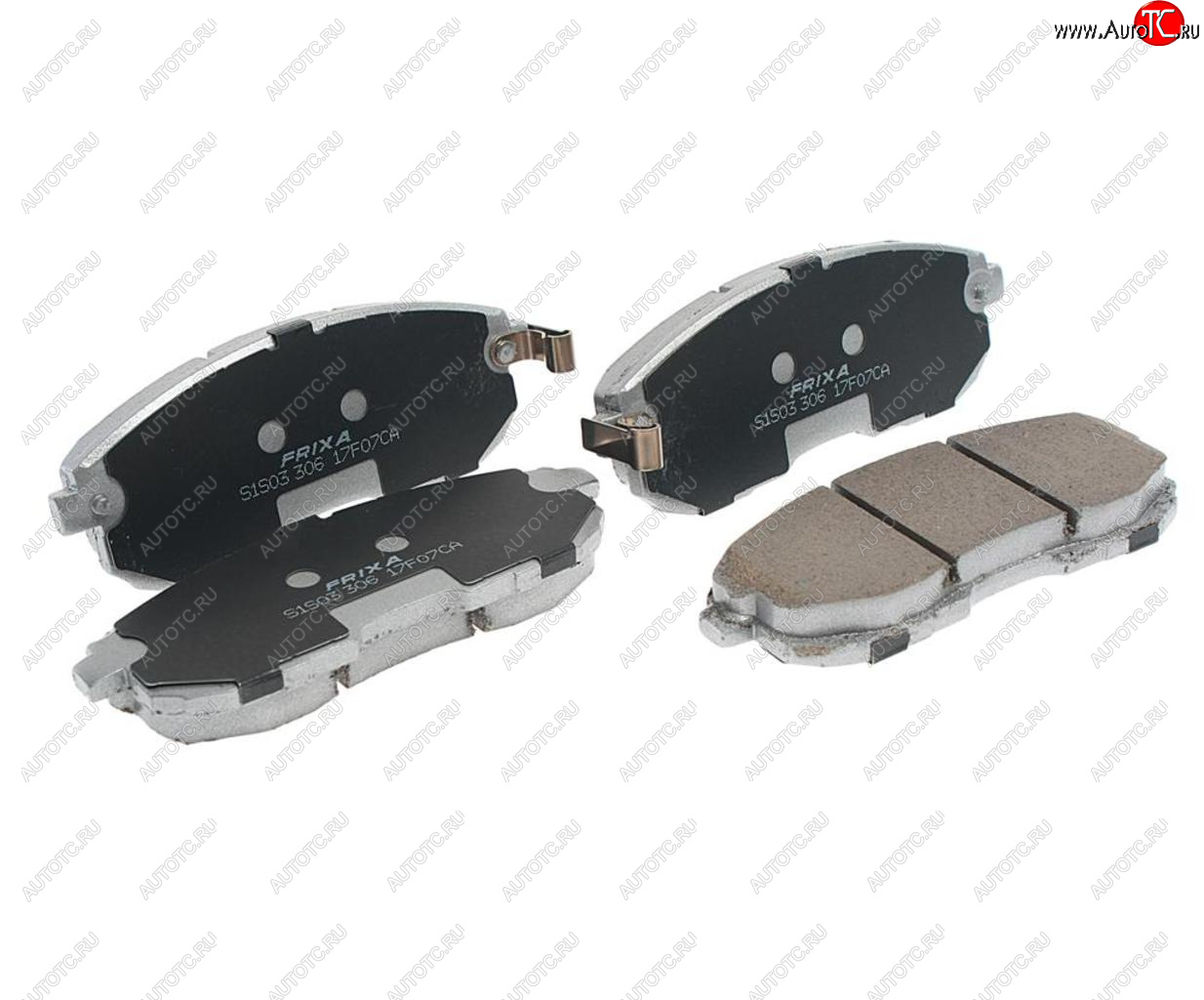 2 799 р. Колодки тормозные передние (4шт.) HANKOOK FRIXA Nissan Juke 1 YF15 дорестайлинг (2010-2014)  с доставкой в г. Пермь