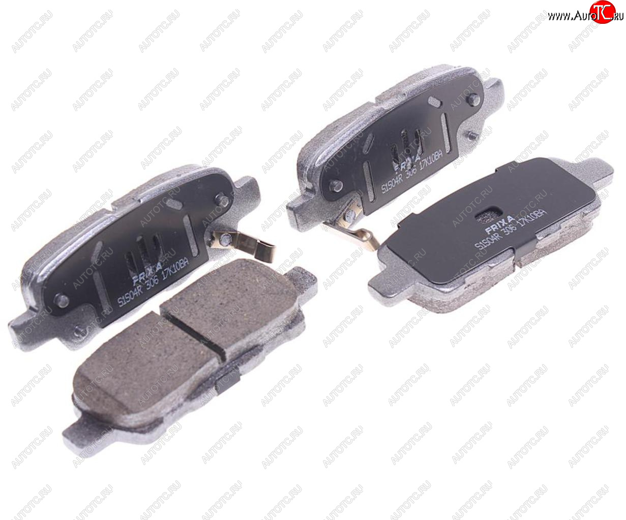 4 199 р. Колодки тормозные задние (4шт.) FRIXA INFINITI FX35 S51 дорестайлинг (2008-2011)  с доставкой в г. Пермь