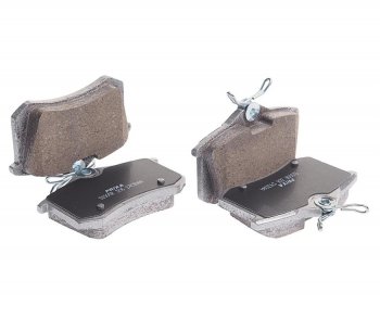 3 699 р. Колодки тормозные VW Golf (95-) AUDI A4 (01-) PEUGEOT 307 (01-) задние (4шт.) FRIXA HANKOOK FRIXA s1s05r  с доставкой в г. Пермь. Увеличить фотографию 1