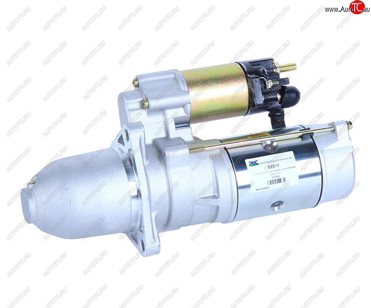 24 999 р. Стартер HYUNDAI HD270,500,Universe,AeroSpace,AeroQueen дв.D6CA/CB/38/41 VALEO PHC VALEO PHC s2017 VALEO PHC s2017  с доставкой в г. Пермь
