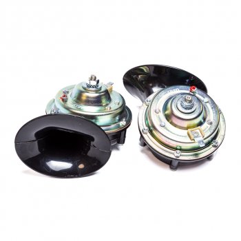 1 389 р. Сигнал звуковой ГАЗ-2410 комплект 12V (высокий+низкий) AVTOELECTRICA AVTOELECTRICA с302303д ae  с доставкой в г. Пермь. Увеличить фотографию 2