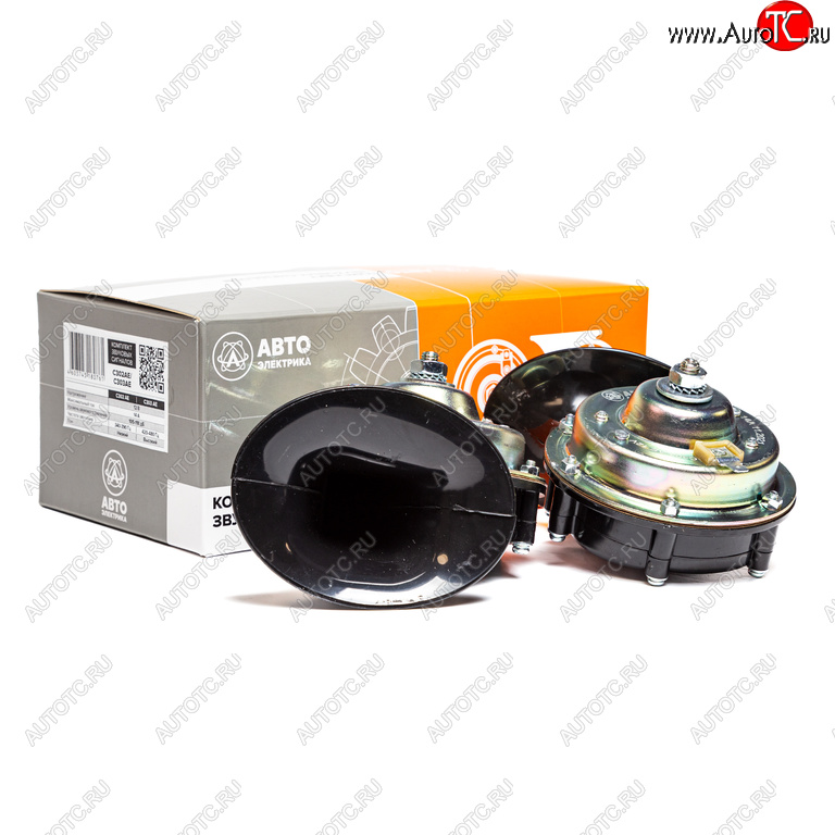 1 389 р. Сигнал звуковой ГАЗ-2410 комплект 12V (высокий+низкий) AVTOELECTRICA AVTOELECTRICA с302303д ae  с доставкой в г. Пермь