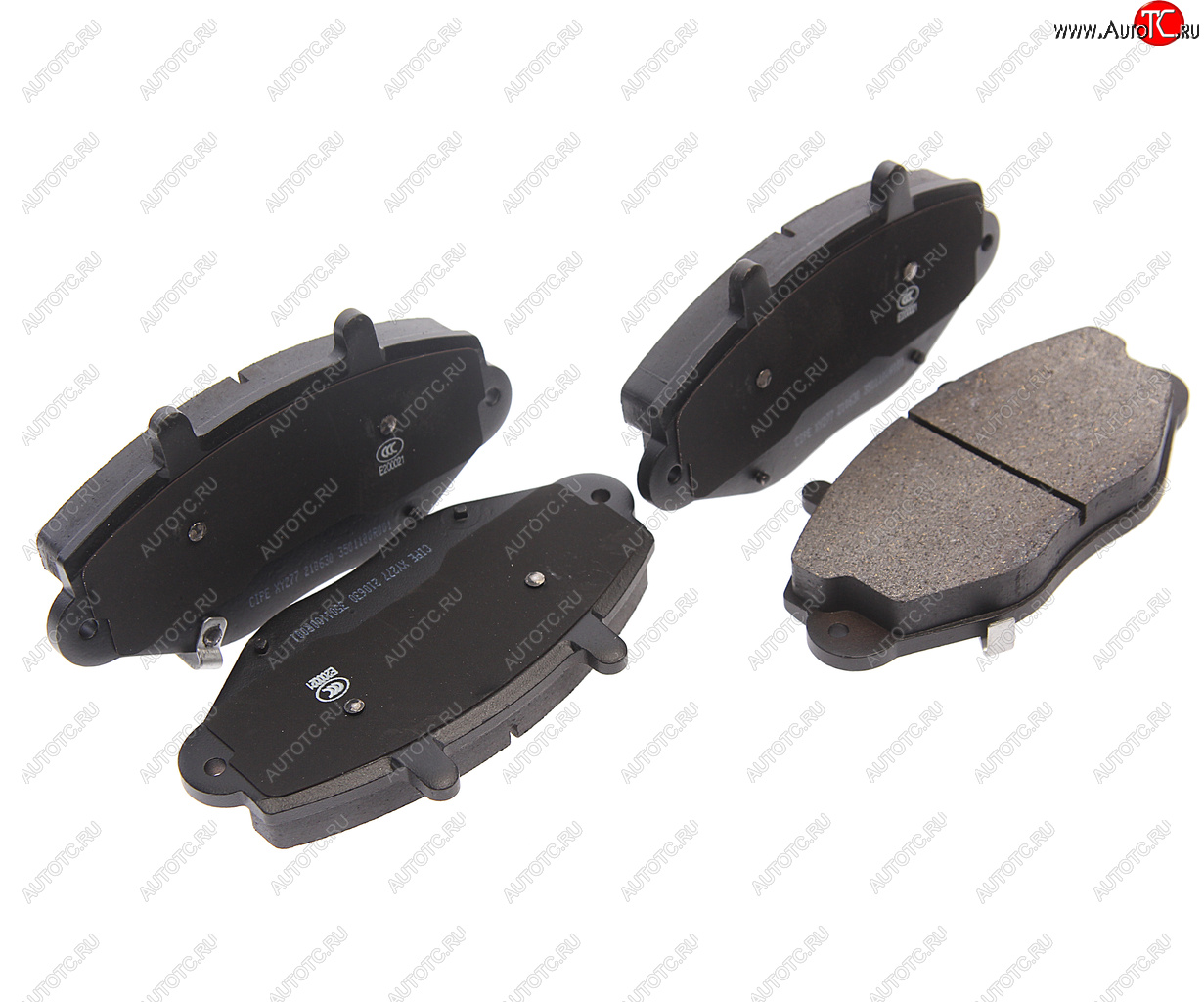 7 849 р. Колодки тормозные JAC Sunray SOLLERS Atlant (2.7D) передние (4шт.) OE JAC s35010030-f3-am001  с доставкой в г. Пермь