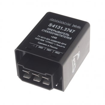 1 739 р. Реле стеклоочистителя УРАЛ Next 24V СТРАУС СТРАУС ПКФ s4131.3747 (s4031.3747)  с доставкой в г. Пермь. Увеличить фотографию 1