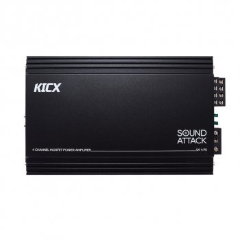 7 199 р. Усилитель автомобильный 4х90Вт KICX KICX sa 4.90 KICX sa 4.90  с доставкой в г. Пермь. Увеличить фотографию 2