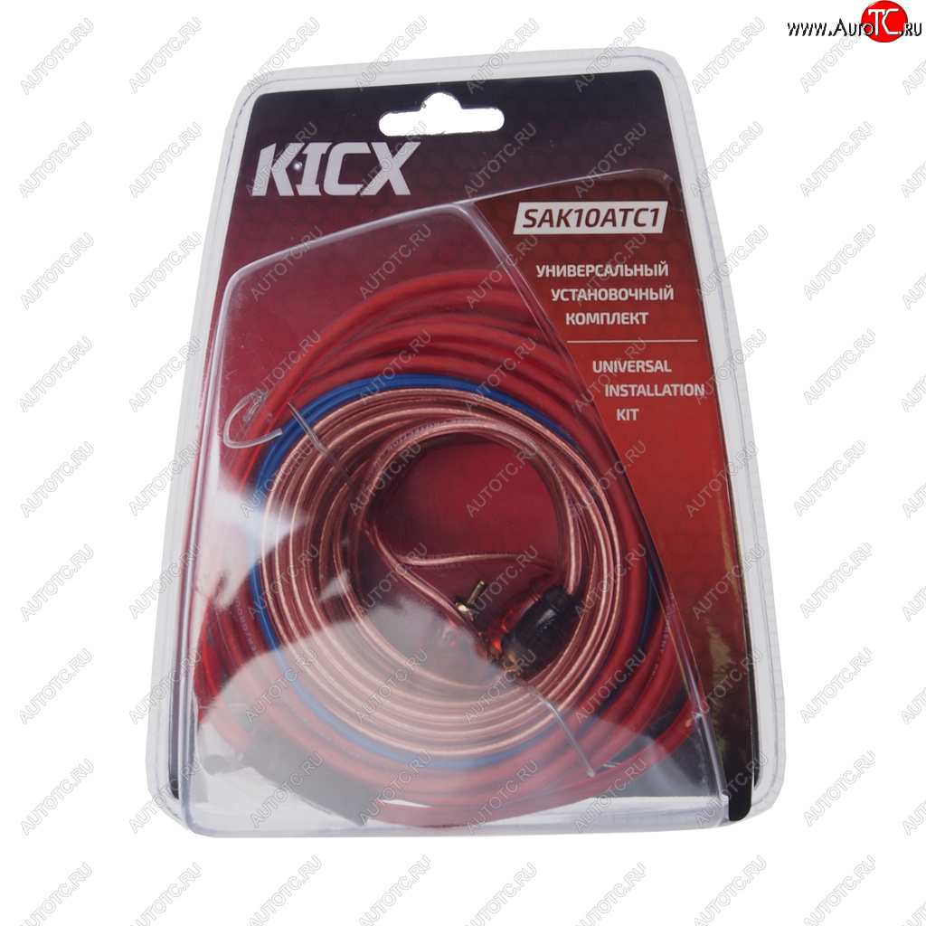 1 699 р. Набор для установки усилителя KICX KICX sak10atc1  с доставкой в г. Пермь