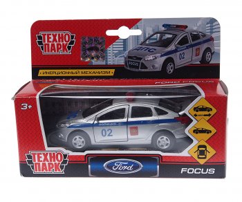 829 р. Модель автомобиля FORD Focus металлическая ТЕХНОПАРК ТЕХНОПАРК sb-16-45-t2-wb  с доставкой в г. Пермь. Увеличить фотографию 2