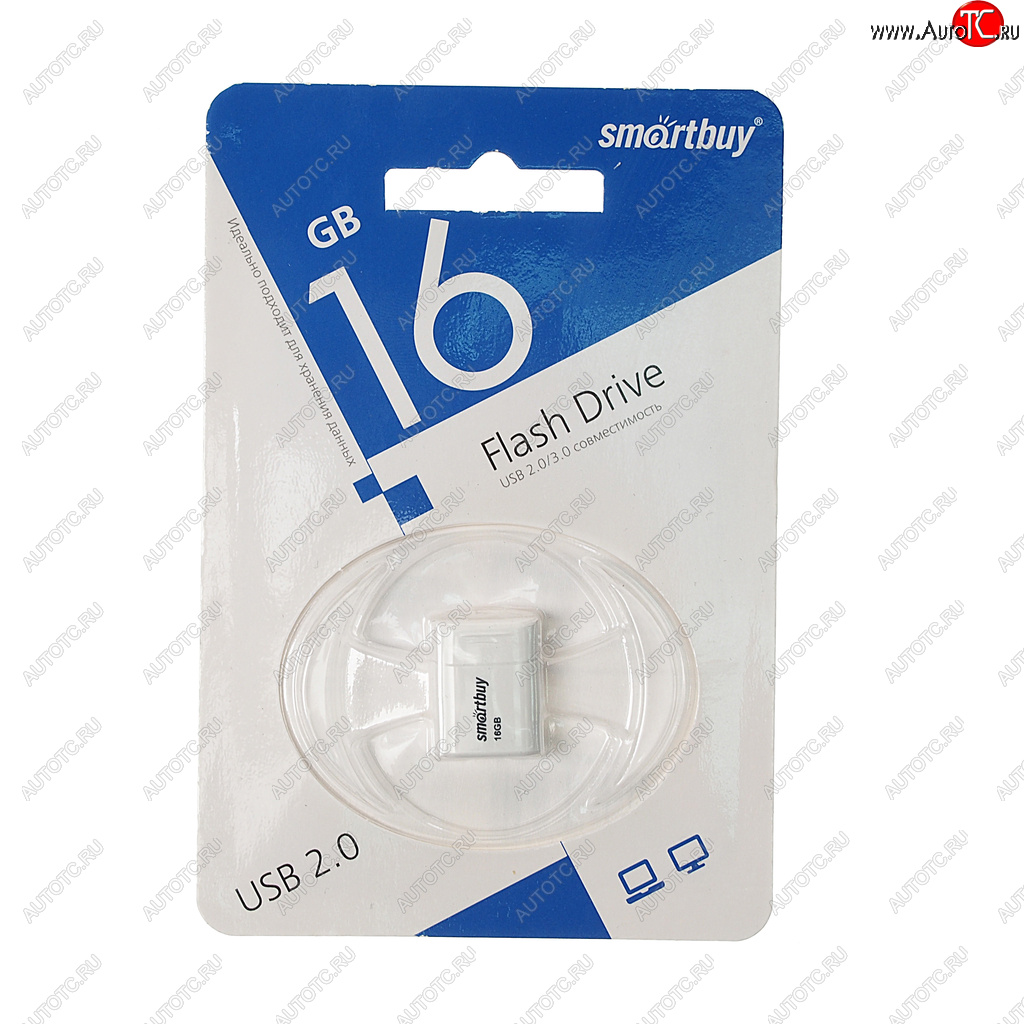288 р. Карта памяти USB 16GB SMART BUY SMART BUY sb16gblara-w SMART BUY sb16gblara-w  с доставкой в г. Пермь