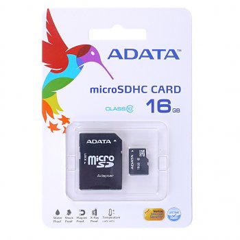 369 р. Карта памяти 16GB MicroSD class 10 + SD адаптер SMART BUY SMART BUY sb16gbsdcl10-01  с доставкой в г. Пермь. Увеличить фотографию 1