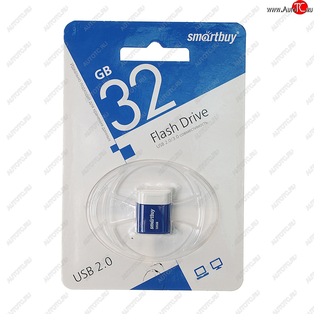 519 р. Карта памяти USB 32GB SMART BUY SMART BUY sb32gblara-b  с доставкой в г. Пермь