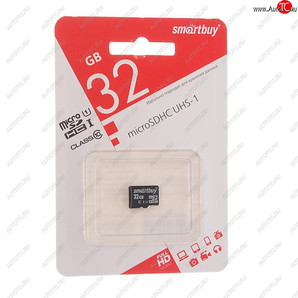 439 р. Карта памяти 32GB MicroSD class 10 SMART BUY SMART BUY sb32gbsdcl10-00  с доставкой в г. Пермь