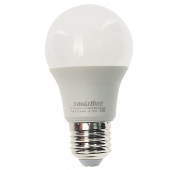 74 р. Лампа светодиодная E27 A60 7W (60W) 220V холодный SMART BUY SMART BUY sbl-a60-07-40k-e27-n  с доставкой в г. Пермь. Увеличить фотографию 1