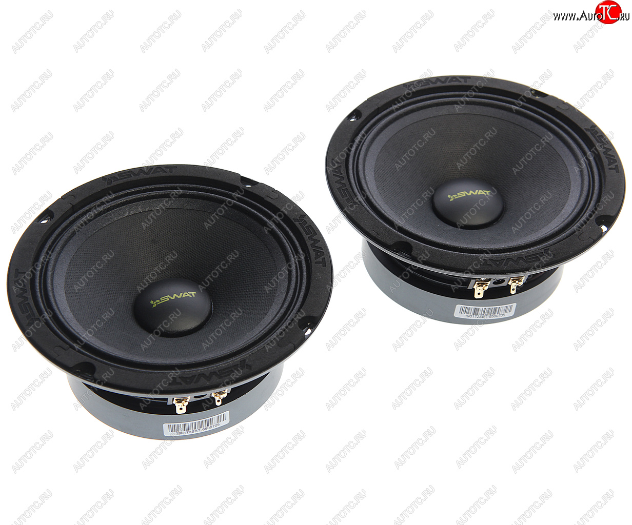 3 999 р. Колонки-мидбас 6 (16см) 125Вт SWAT SWAT sbt-65pro SWAT sbt-65pro  с доставкой в г. Пермь