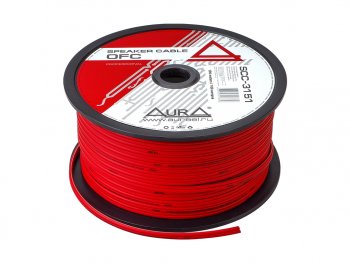 224 р. Кабель акустический 16Ga (2х1.5мм) 1м AURA AURA scc-3151 100м  с доставкой в г. Пермь. Увеличить фотографию 1