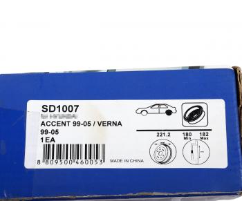 1 799 р. Барабан тормозной HYUNDAI Accent ТАГАЗ (99-) задний (1шт.) SANGSIN SANGSIN sd1007  с доставкой в г. Пермь. Увеличить фотографию 4