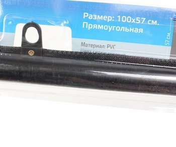 1 299 р. Шторка автомобильная для заднего стекла 100х57см ролик черная сетка DOLLEX DOLLEX sd-779  с доставкой в г. Пермь. Увеличить фотографию 2