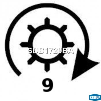 669 р. Привод стартера ГАЗ,УАЗ дв.ЗМЗ-405,406,409 KRAUF KRAUF sdb1720ba KRAUF sdb1720ba  с доставкой в г. Пермь. Увеличить фотографию 5