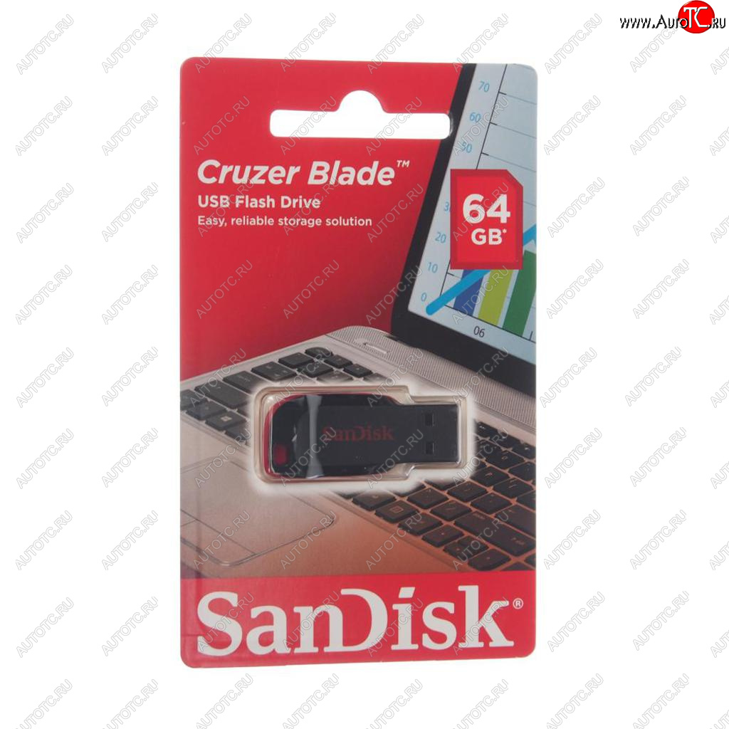 669 р. Карта памяти USB 64GB SANDISK SANDISK sdcz50-064g-b35  с доставкой в г. Пермь