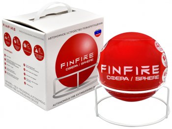 2 599 р. Устройство автономное порошкового пожаротушения (АУПП СФЕРА) FINFIRE FINFIRE сфера  с доставкой в г. Пермь. Увеличить фотографию 1