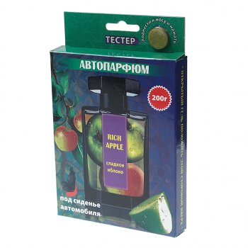 278 р. Ароматизатор под сиденье гелевый (rich apple) 170г Super Flower Max FOUETTE FOUETTE sfm-02  с доставкой в г. Пермь. Увеличить фотографию 1