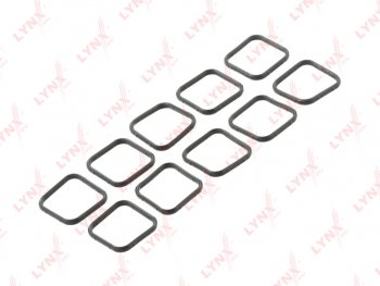 105 р. Прокладка CHEVROLET Aveo (06-),Cruz (09-) OPEL Astra H корпуса термостата к двигателю LYNX LYNX sg1569  с доставкой в г. Пермь. Увеличить фотографию 2