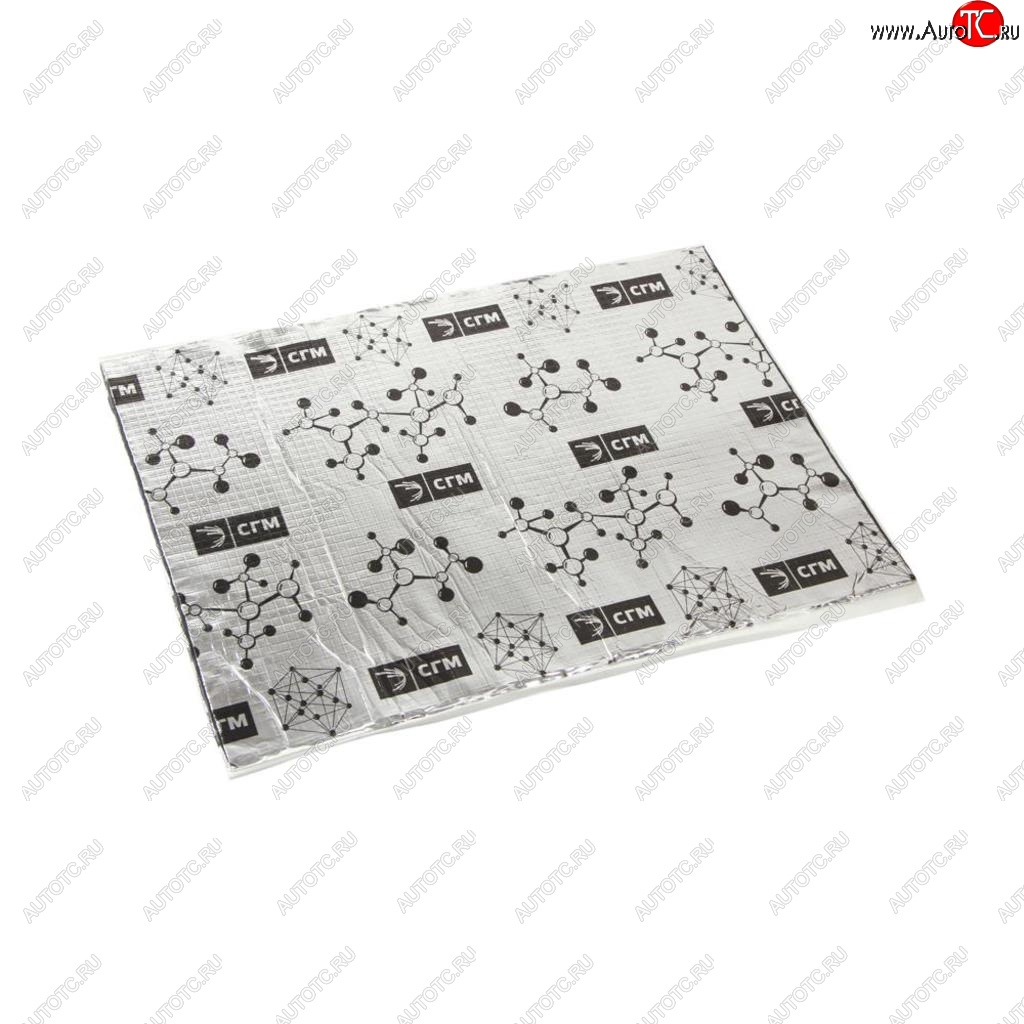 499 р. Шумоизоляция, вибропоглощение АлюМаст Base (М4Ф1) (0.5х0.7м) толщина 4мм Budget series SGM SGM sgm.bas.m4f1.05x070  с доставкой в г. Пермь