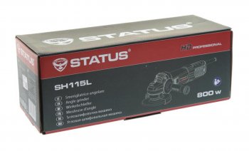 3 679 р. Машина углошлифовальная 850Вт 115мм 11000обмин. STATUS STATUS sh115l  с доставкой в г. Пермь. Увеличить фотографию 3