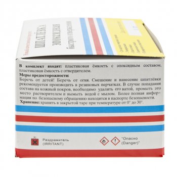 186 р. Шпатлевка эпоксидная 250г АСТАТ НПК АСТАТ шэдп-250  с доставкой в г. Пермь. Увеличить фотографию 3