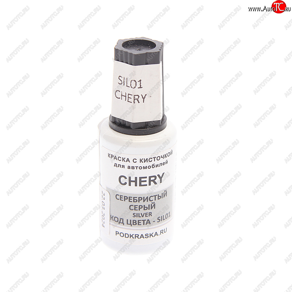 389 р. Краска с кистью 20мл CHERY SIL01 PODKRASKA PODKRASKA sil01  с доставкой в г. Пермь