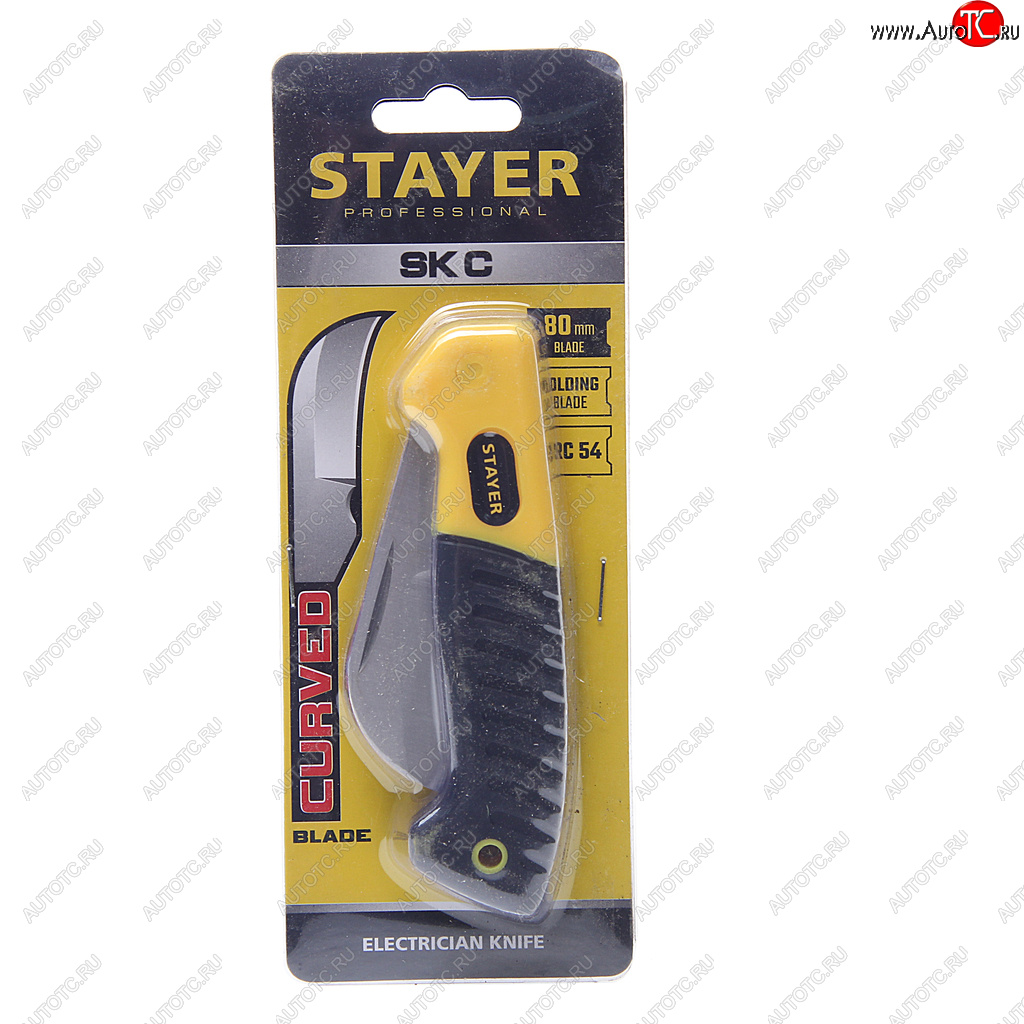 429 р. Нож электрика 205мм изогнутый STAYER STAYER sk-c  с доставкой в г. Пермь