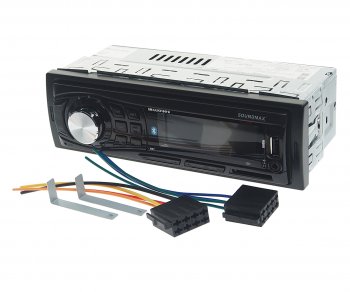 2 399 р. Магнитола автомобильная 1DIN 24V SOUNDMAX SOUNDMAX sm-ccr3184fb  с доставкой в г. Пермь. Увеличить фотографию 1