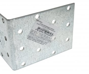 48 р. Уголок крепежный 60x60x80мм усиленный STARFIX STARFIX smp-26040-1  с доставкой в г. Пермь. Увеличить фотографию 2