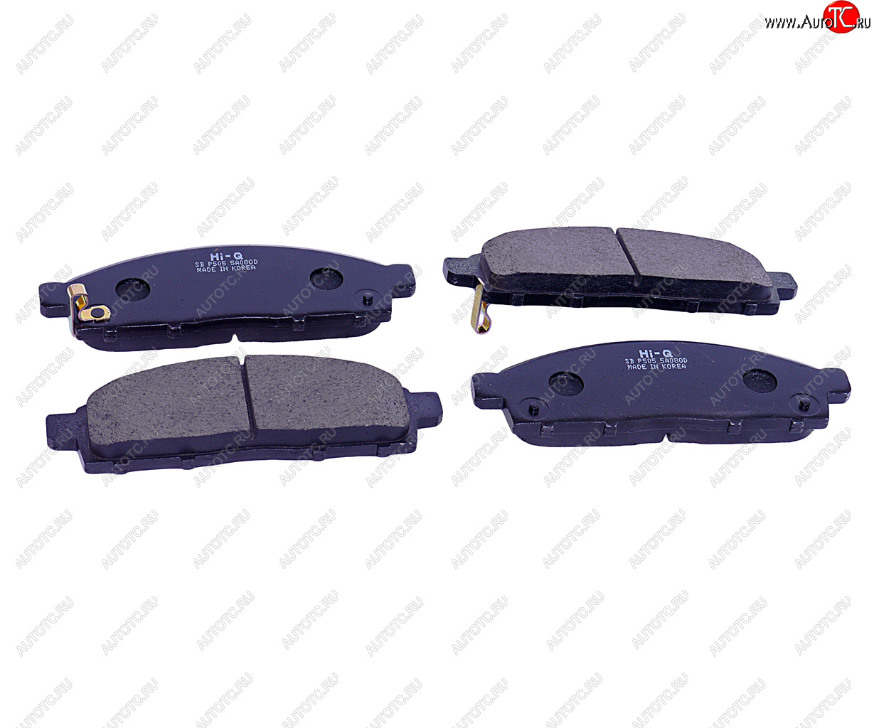 1 599 р. Колодки тормозные передние (4шт.) SANGSIN Mitsubishi L200 3 K74T рестайлинг (2005-2006)  с доставкой в г. Пермь