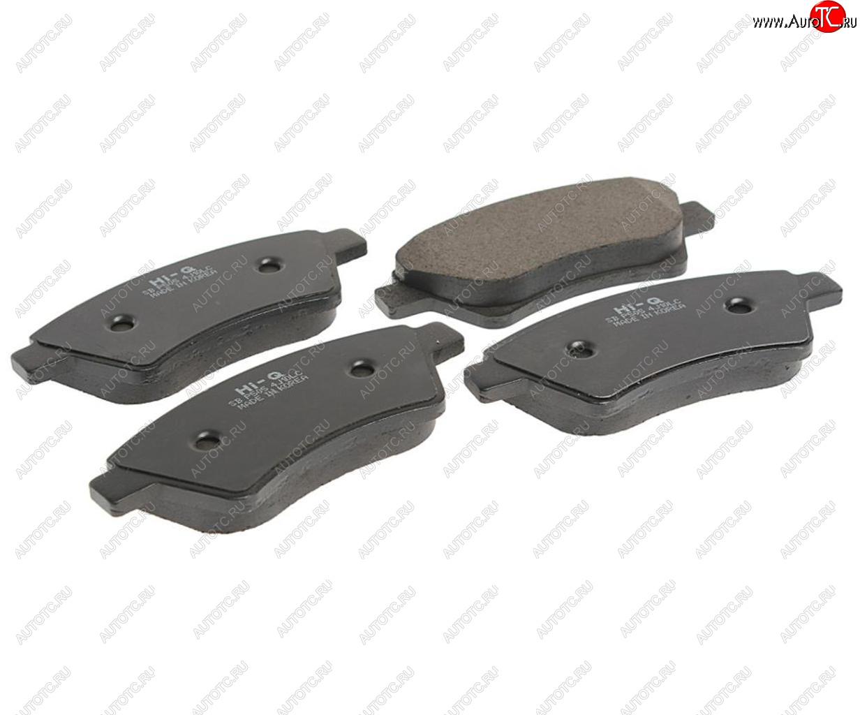 1 299 р. Колодки тормозные передние (4шт.) SANGSIN Renault Scenic 2 (2003-2009)  с доставкой в г. Пермь
