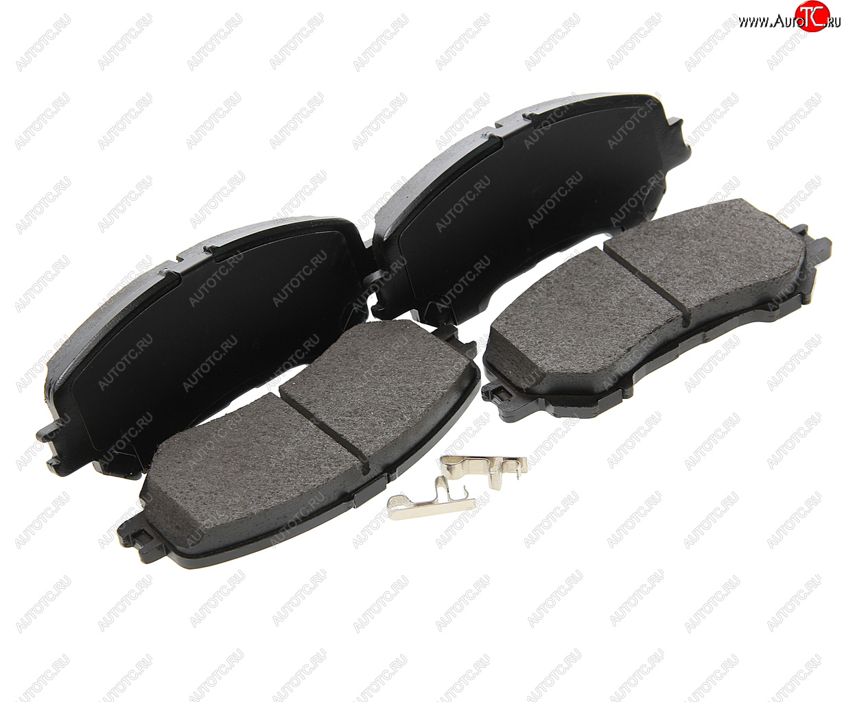 2 199 р. Колодки тормозные передние (4шт.) SANGSIN Nissan Qashqai 2 J11 рестайлинг (2017-2022)  с доставкой в г. Пермь