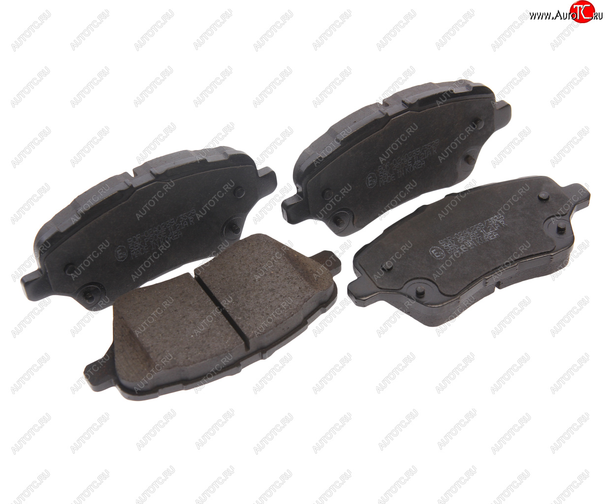 2 199 р. Колодки тормозные передние (4шт.) SANGSIN Ford Fiesta 6 хэтчбэк 5 дв. рестайлинг (2012-2019)  с доставкой в г. Пермь