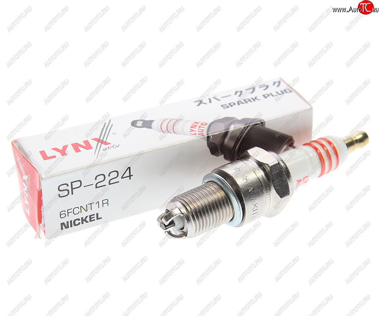 299 р. Свеча зажигания AUDI 100 (1.8-2.1) (87-90) NICKEL LYNX LYNX sp224  с доставкой в г. Пермь