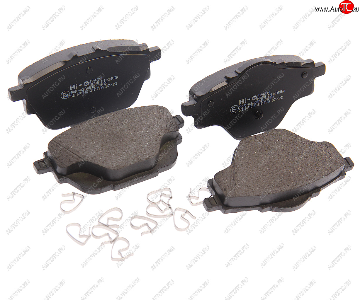 2 599 р. Колодки тормозные задние (4шт.) SANGSIN CITROEN C4 B7 седан рестайлинг (2015-2022)  с доставкой в г. Пермь
