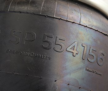 5 399 р. Пневморессора FRUEHAUF SMB (пластиковый стакан) (4 отв. M12, 1 шп. M12, 1 шп-штуц. M1220мм) SAMPA SAMPA sp554156-kp  с доставкой в г. Пермь. Увеличить фотографию 3