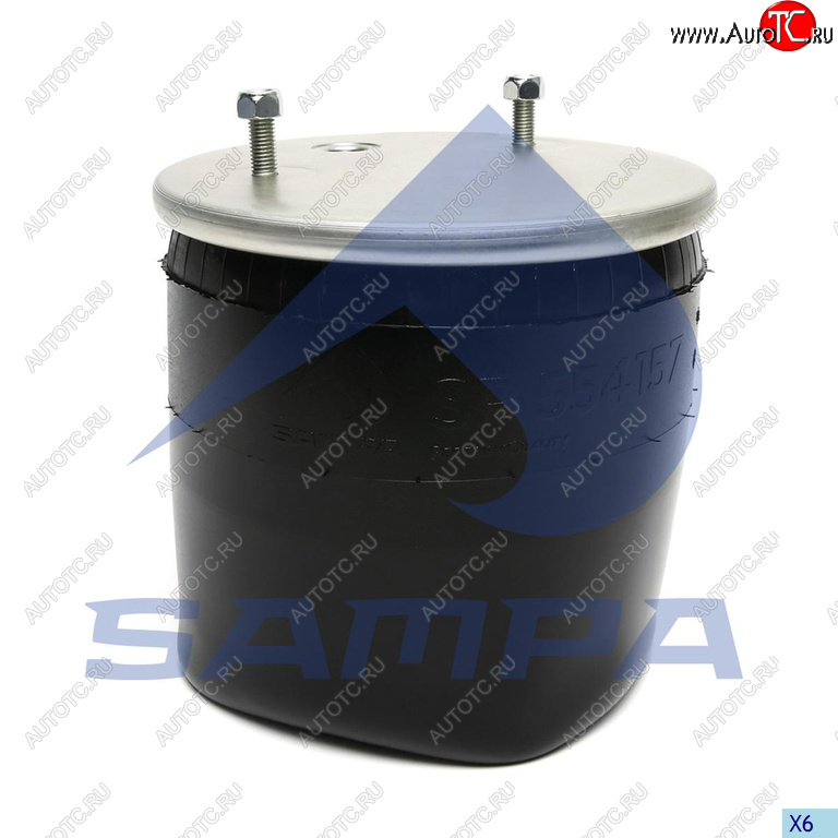 3 799 р. Пневморессора MERCEDES (без стакана) SAMPA SAMPA sp554157-14  с доставкой в г. Пермь