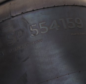 5 549 р. Пневморессора FRUEHAUF SMB (пластиковый стакан) (1 шп. M12, 1 шп-штуц.M1220) SAMPA SAMPA sp554159-kp09  с доставкой в г. Пермь. Увеличить фотографию 3