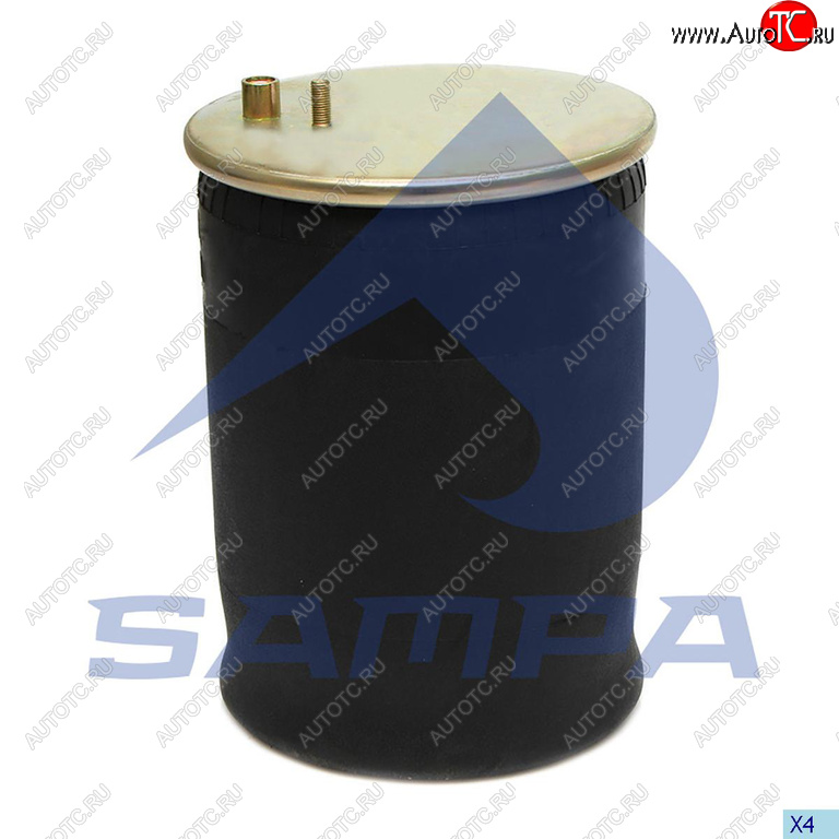 7 399 р. Пневморессора MAN (металлический стакан) SAMPA SAMPA sp554705-k04  с доставкой в г. Пермь