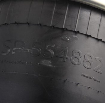 5 999 р. Пневморессора MAN TGA (металлический стакан) (1шп.М12+2штуц.М16х1.5 1отв.М18х2) SAMPA SAMPA sp554882-k  с доставкой в г. Пермь. Увеличить фотографию 3