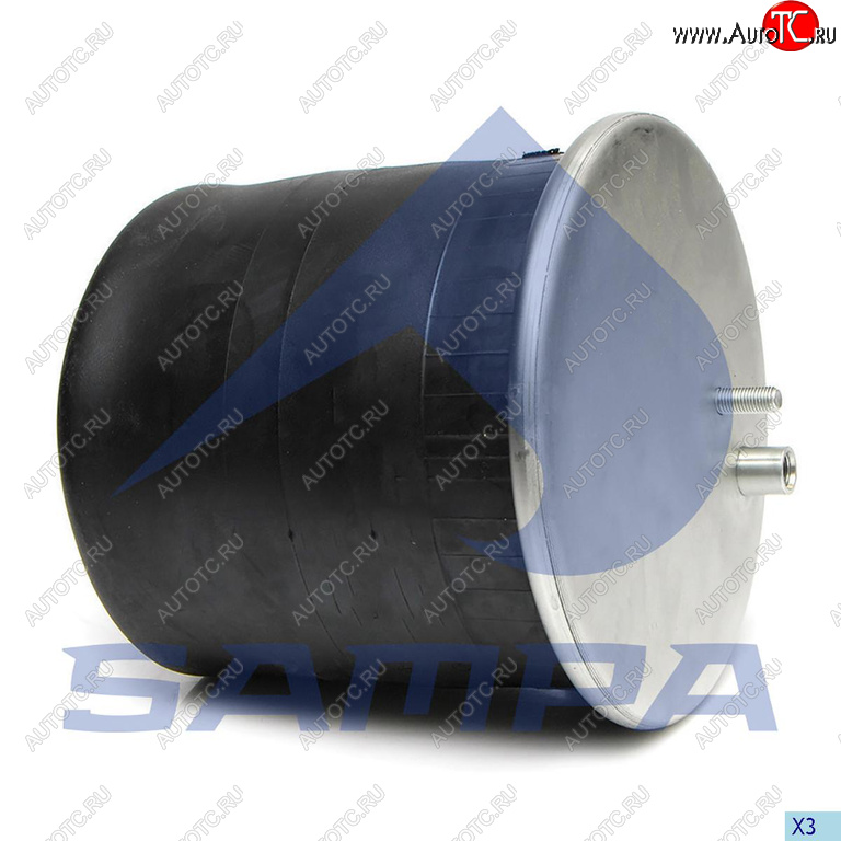 7 199 р. Пневморессора MAN (металлический стакан) SAMPA SAMPA sp554885-k  с доставкой в г. Пермь