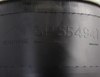 3 799 р. Пневморессора BPW (без стакана) (1 шп. M12,1 отв. M18х1.5мм) SAMPA SAMPA sp554941  с доставкой в г. Пермь. Увеличить фотографию 3