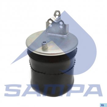 3 489 р. Пневморессора VOLVO (без стакана) SAMPA SAMPA sp556416  с доставкой в г. Пермь. Увеличить фотографию 1