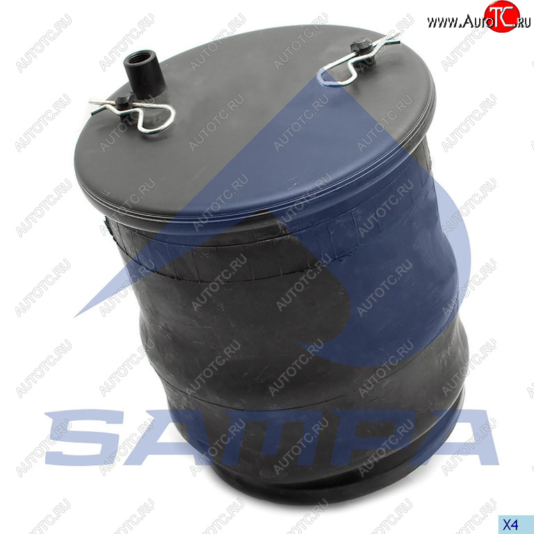 6 599 р. Пневморессора VOLVO (металлический стакан) SAMPA SAMPA sp556604-k  с доставкой в г. Пермь